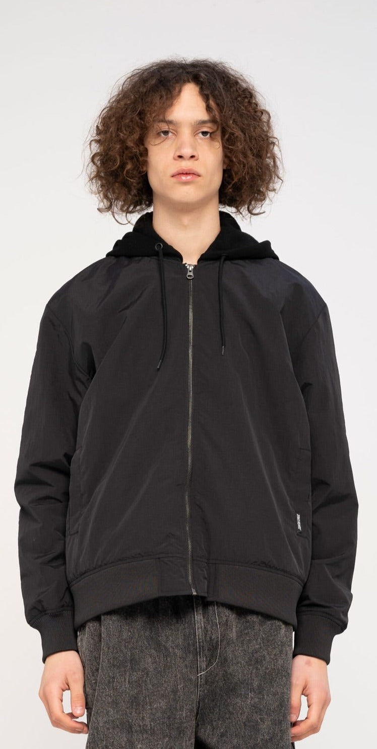 Santa Cruz Dressen Roses Bomber Jacket Black Size L Sample 50% off