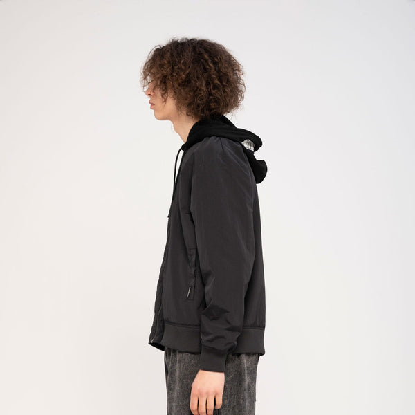 Santa Cruz Dressen Roses Bomber Jacket Black Size L Sample 50% off