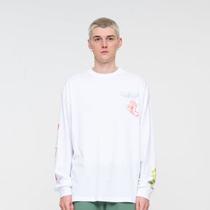 Santa Cruz  SC All in L/S T-shirt White Sample 50% OFF