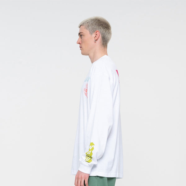 Santa Cruz  SC All in L/S T-shirt White Sample 50% OFF