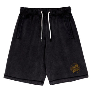 Santa Cruz Adult 50th Opus Dot Sweat Shorts Black Acid