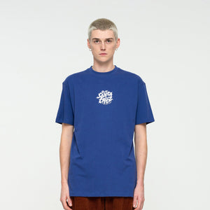 Santa Cruz Wooten Crest T-Shirt Navy Blue Size Large Sample 50% OFF