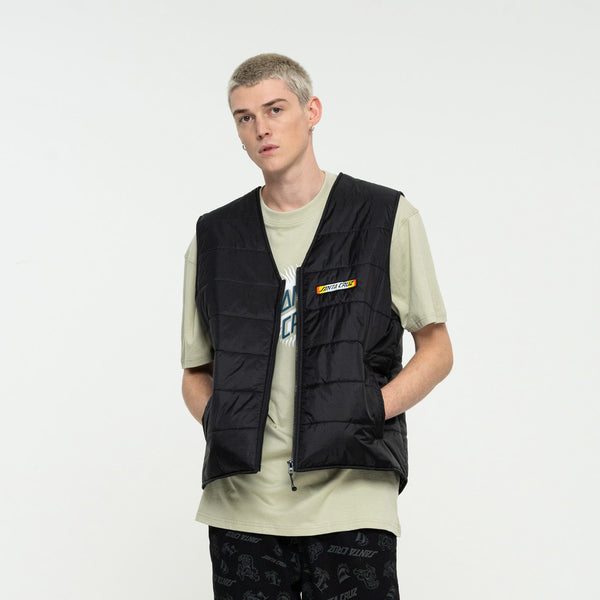 Santa Cruz Sundown Vest Black Sample 50% OFF Size L