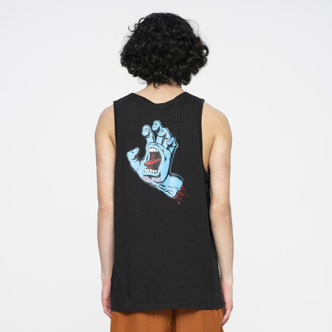 Santa Cruz Screaming Hand Vest Black