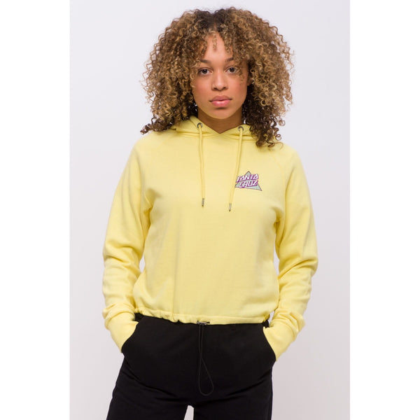 Santa Cruz Women's Not A Dot Hood Pastel Yellow SCA-WHD-038