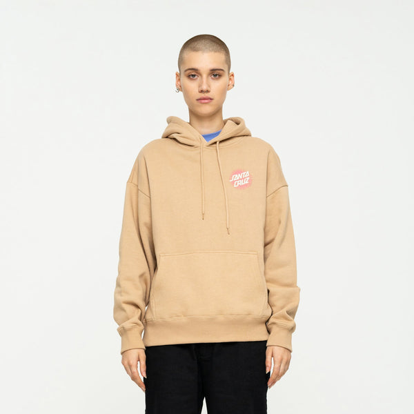 Santa Cruz  Daylight Dot Hood Oat Milk Womens Small Sample 50% OFF