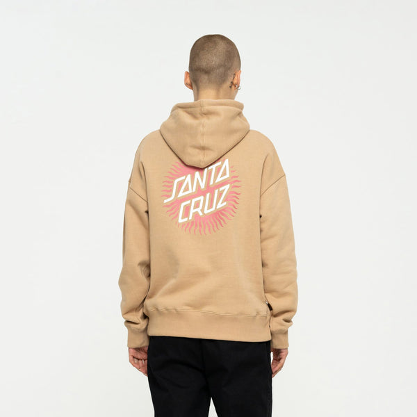 Santa Cruz  Daylight Dot Hood Oat Milk Womens Small Sample 50% OFF