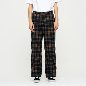 Santa Cruz  Nolan Slouch Pant Navy Check Sample 50% OFF