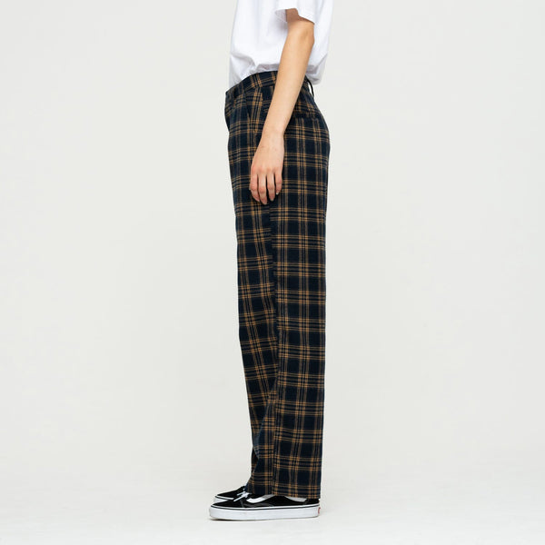 Santa Cruz  Nolan Slouch Pant Navy Check Sample 50% OFF