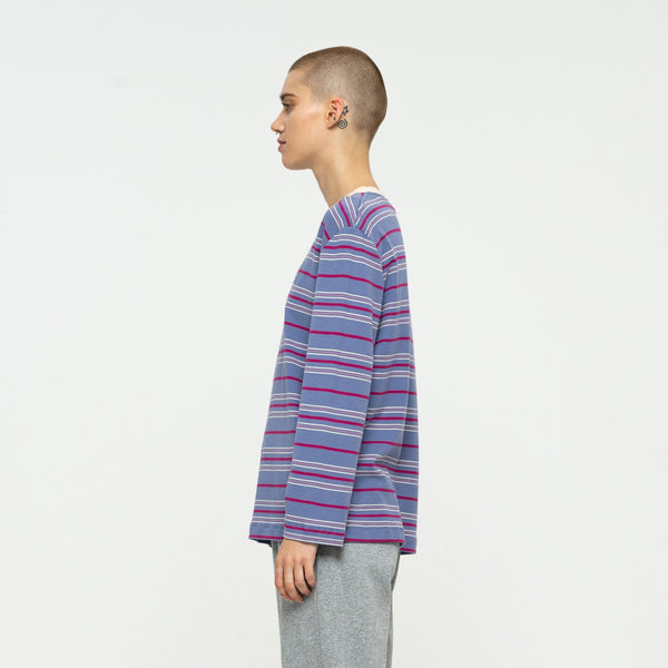Santa Cruz Long sleeve T-Shirt Other Dot Chest Violet Stripe Small Sample 50% OFF