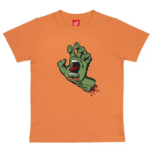 Santa Cruz Youth Screaming Hand T-Shirt Apricot