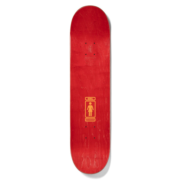 Girl skateboard Deck 93 Til W45D1 Niels Bennett Blue 7.75"