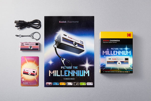 KODAK CHARMERA Millennium Edition – Mini Digital Keychain Camera Blind Box
