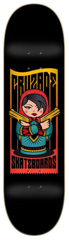 Cruzade skateboard deck Lucky 8.25"