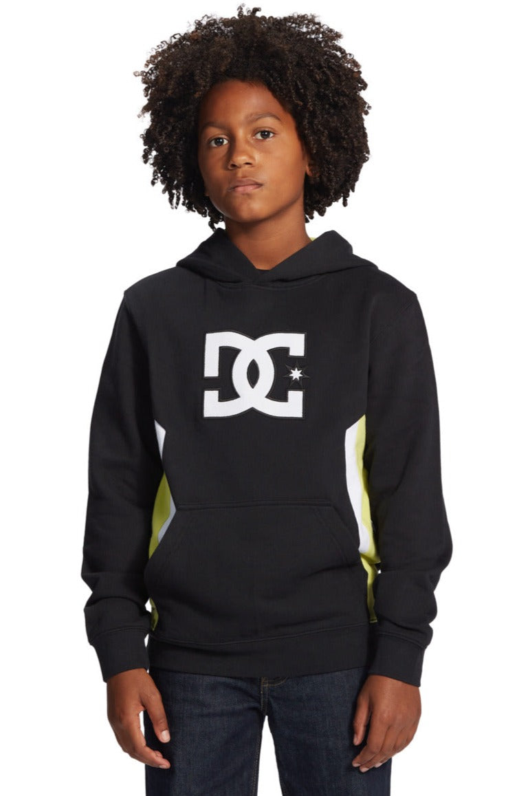 DC Sauland Hoodie for Boys 14YRS Large Black EDBFT03190