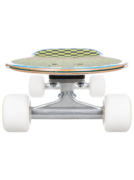 Quiksilver Bubble Wave Skateboard White EGL021SKBW-WHT