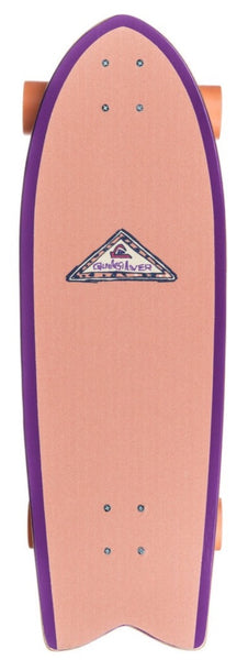 Quiksilver Fish Skateboard Dark Purple 30.25"x9.8" EGL22QSF30-PQD0