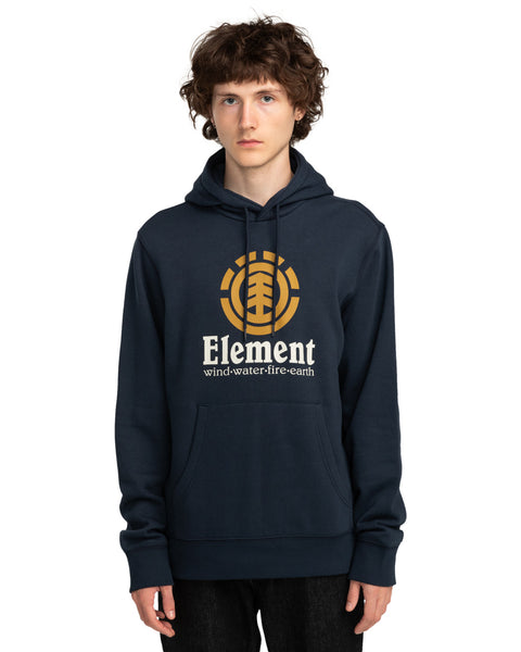 Element Mens Vertical Pullover Hoodie Eclipse Navy