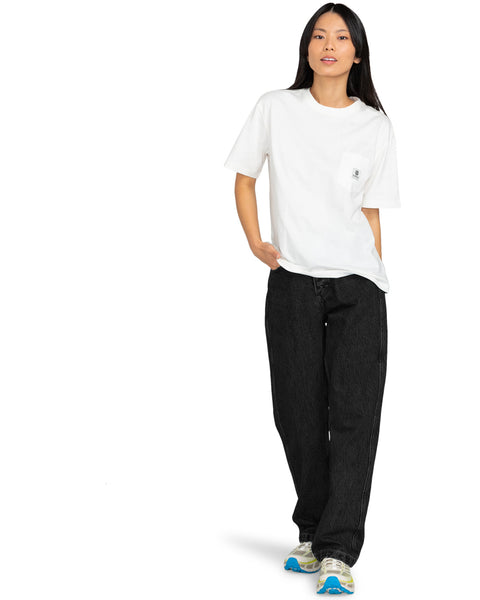 Element Women's 365 Jeans 26" Washed Black