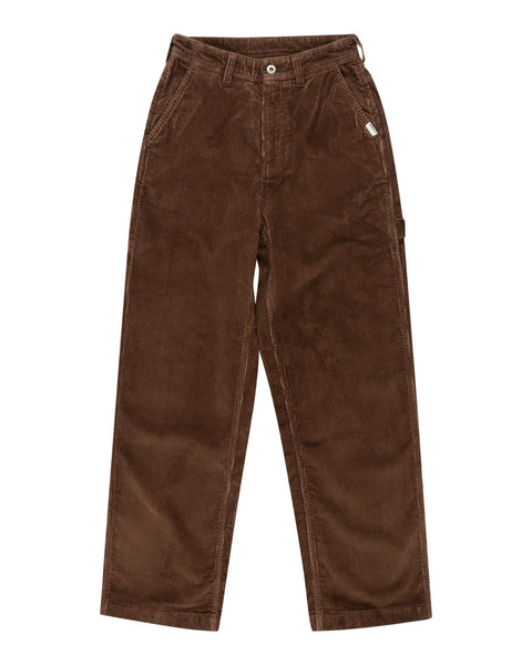 Element Women's Utility Cord Carpenter Trousers Size 26" Chestnut