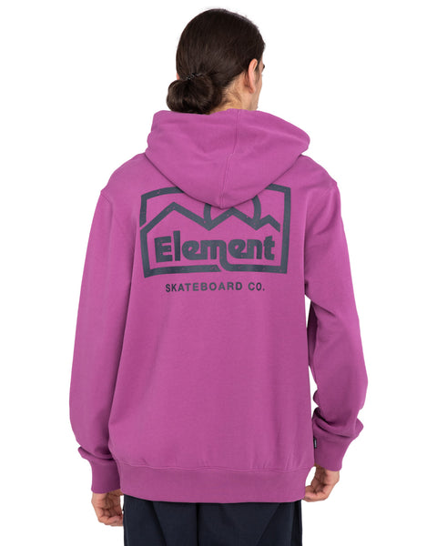 Element Sunup Pullover Hoodie Men Amethyst ELYSF00212-PNJ0