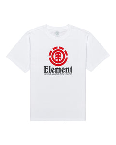 Element Tee shirt Vertical White