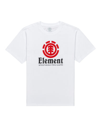 Element Tee shirt Vertical White