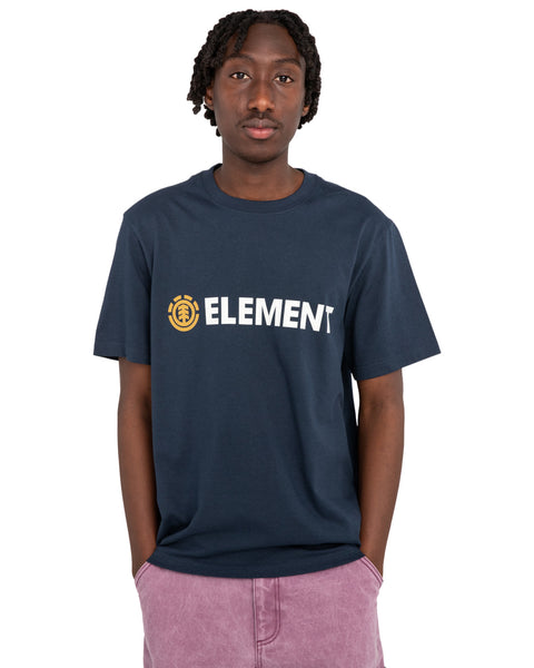 Element Mens Blazin Tee Eclipse Navy