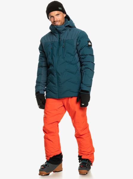 Quiksilver Boundry Mens Snow Pant Medium Pumpkin 70% off