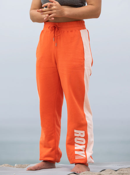 Roxy Essential Energy Joggers for Women Orange ERJFB03366