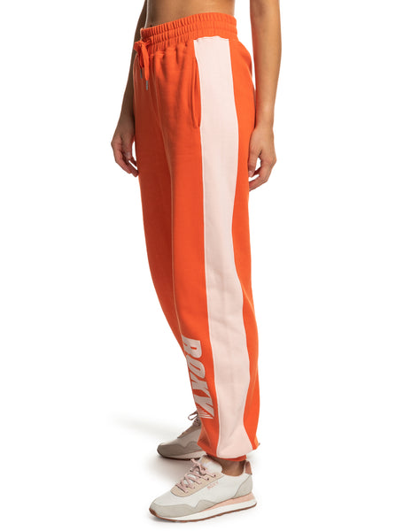 Roxy Essential Energy Joggers for Women Orange ERJFB03366