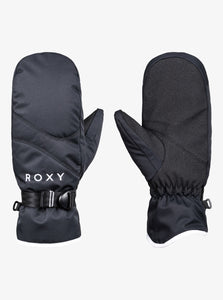 Roxy Jetty Solid Snowboard/Ski Mitt Size M True Black