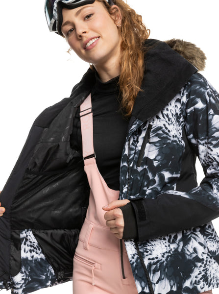 Roxy Women's Jet Ski Premium Insulated Snow Jacket Size M Black SAMPLE 70% OFF!!!!