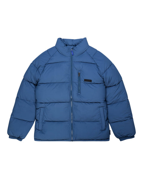Element Wolfeboro Mens Legacy Puff Tech Technical Puffer Jacket Medium Blue over 50% off