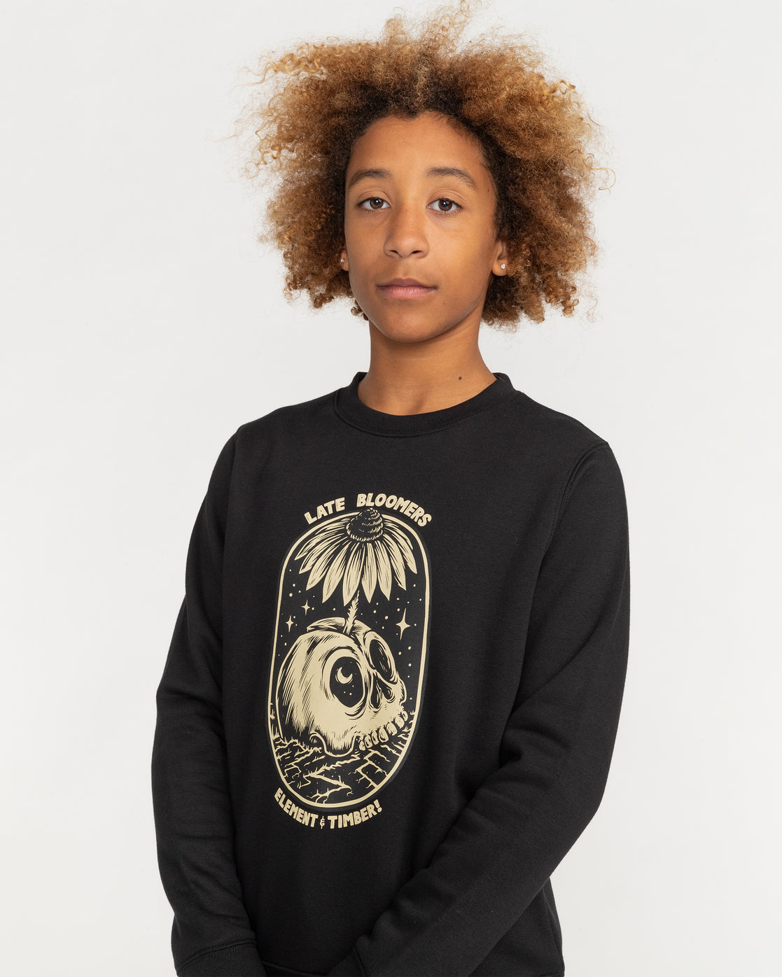 Element x Timber! Theory 2022 - Sweatshirt for Kids Black Size M/12