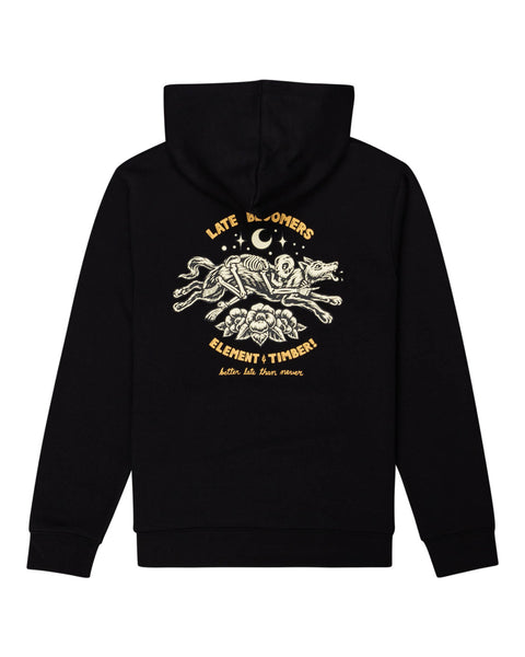 Element x Timber! Rider 2022 Hoodie for Kids F2HOC2ELF2 Flint Black Size 12