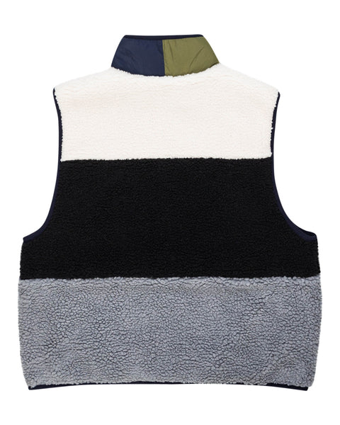 Element Wolfboro Womens Reversible Lake Zip Up Sherpa Vest Gilet Small F3WAA7