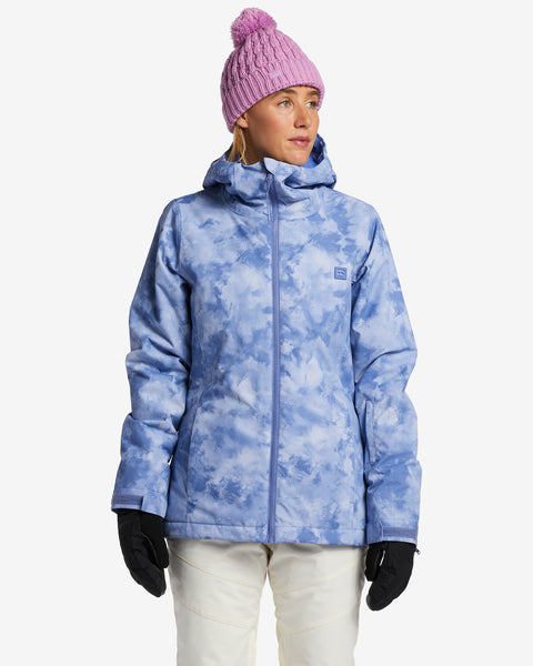 Billabong Women's A/DIV Sula Technical Snow Jacket Size S Cloudy Sky SAMPLE 70% OFF!!!