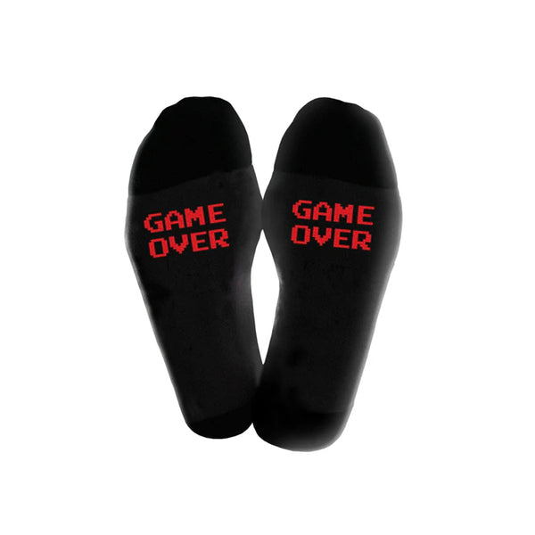 Girl Skateboard x Pac-Man Games Over Socks Black - One Size