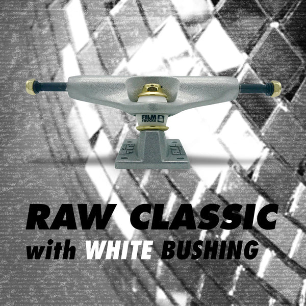 Film skateboard trucks Raw (x2) size 5.25" (size board 8" to 8.375")