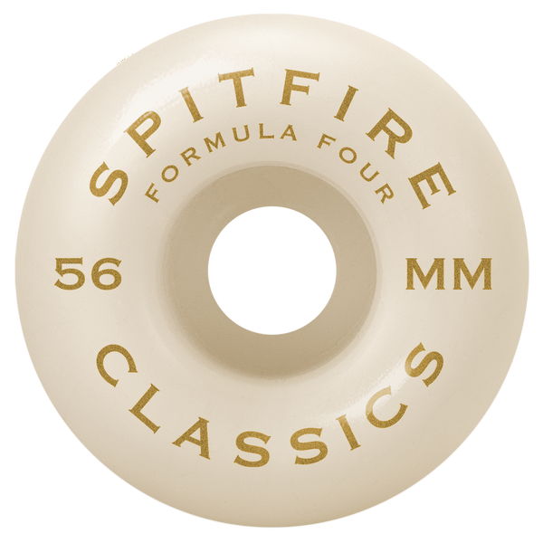 Spitfire skateboard wheels Formula Four Classic 99A 56mm