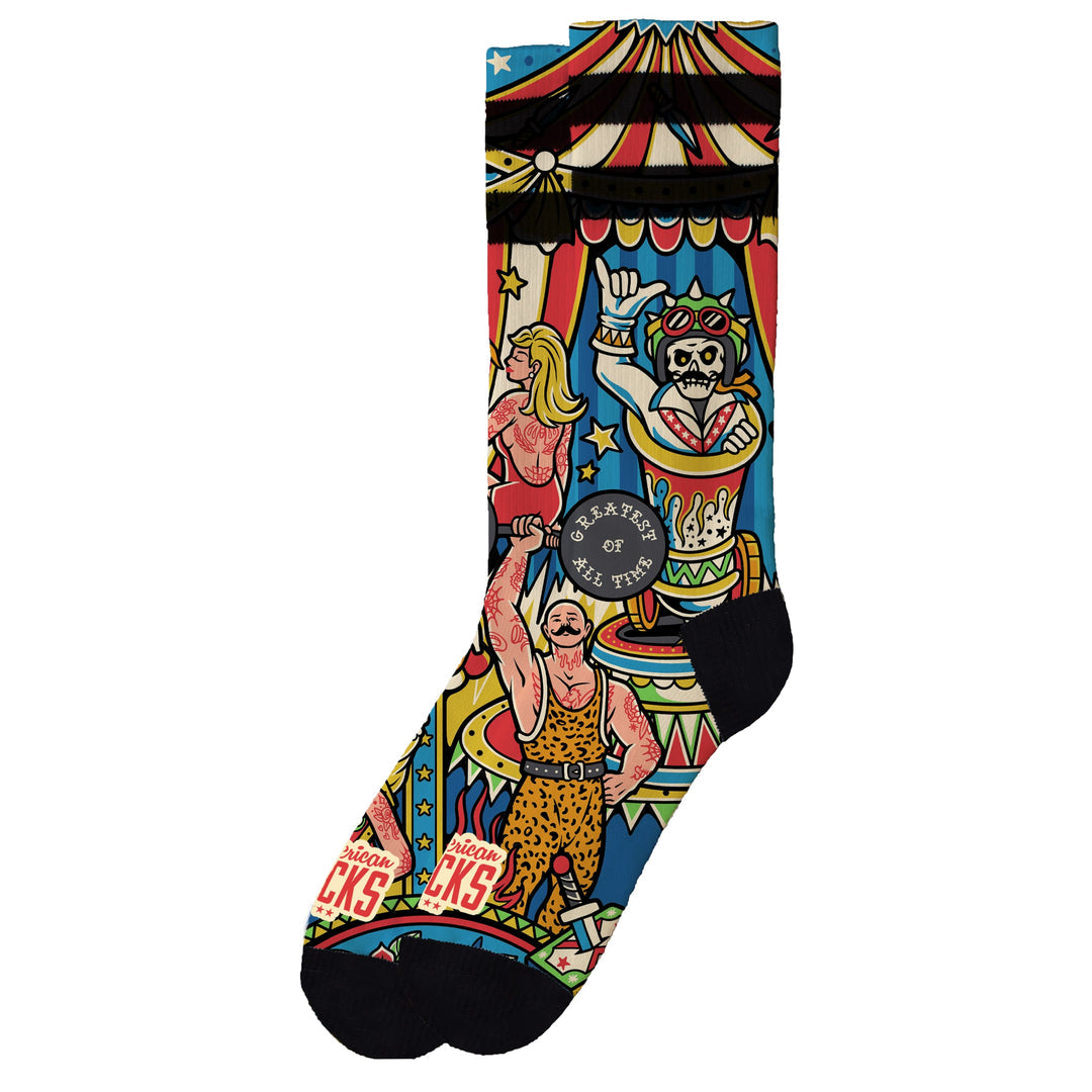 American Socks Circus Mid High Length