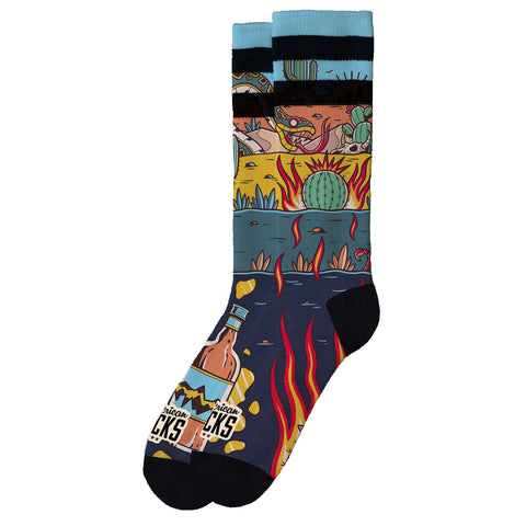 American Socks Rattlesnake Mid High Length Multicolour
