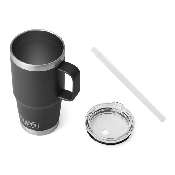 Yeti Rambler Travel Mug Insulated Black 20oz