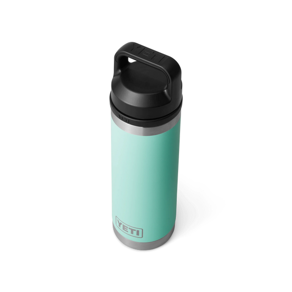 Yeti Rambler Bottle Insulated Drink Seafoam 18oz