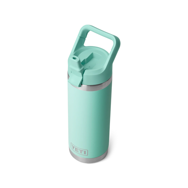 Yeti Rambler Straw Bottle Insulated Seafoam 18oz