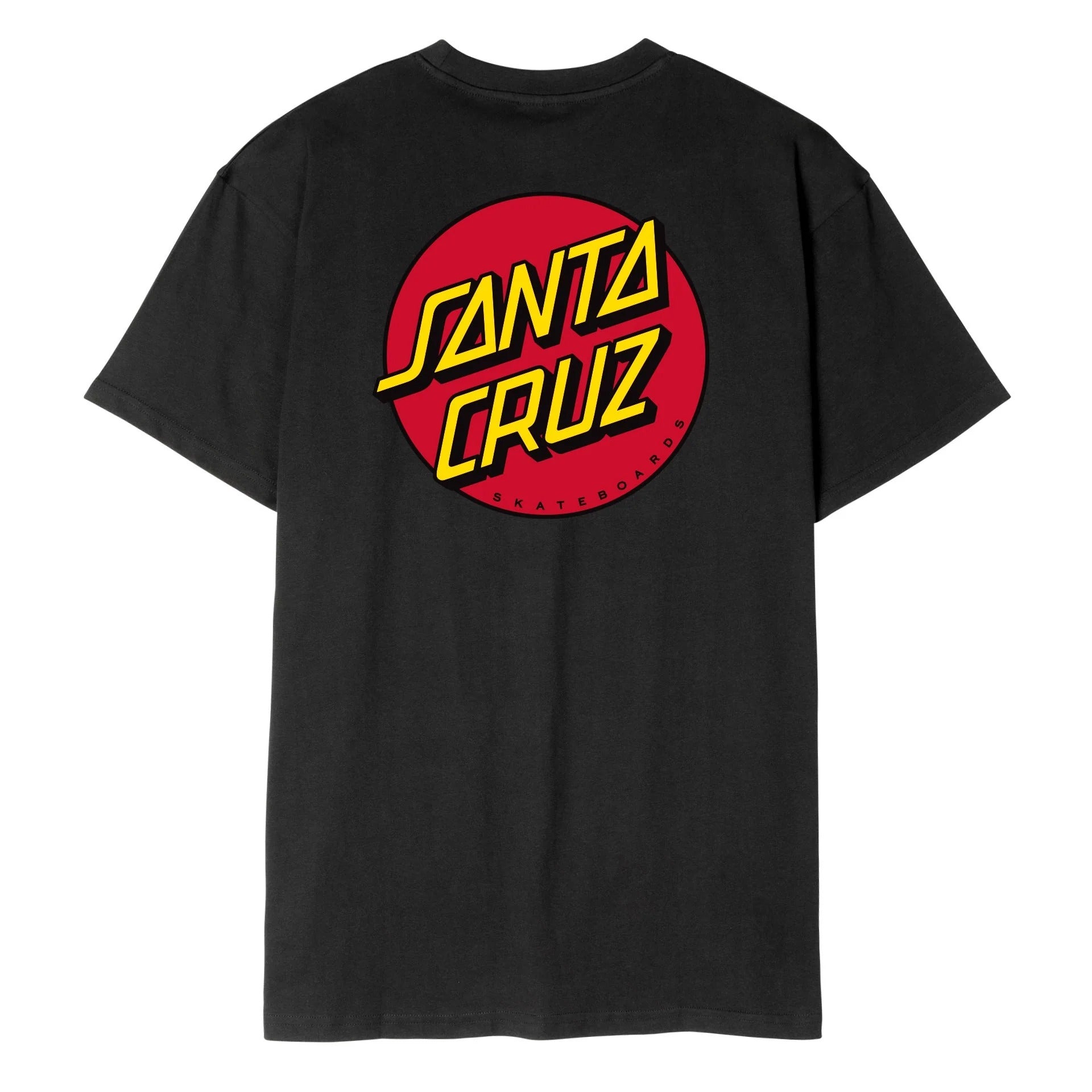Santa Cruz tee shirt Classic Dot Chest Black