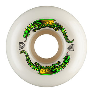 Powell Peralta skateboard wheels Dragon Formula 58mmx33mm 93A Off White 4 Pack