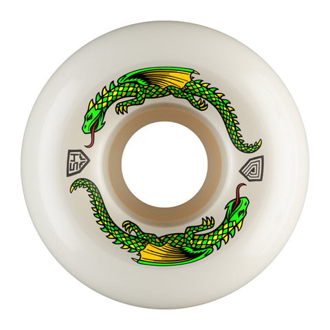 Powell Peralta skateboard wheels Dragon Formula 58mmx33mm 93A Off White 4 Pack