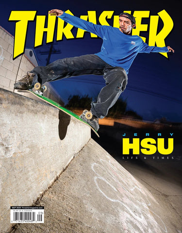 Thrasher Skateboarding magazine September 2025 Issue #542